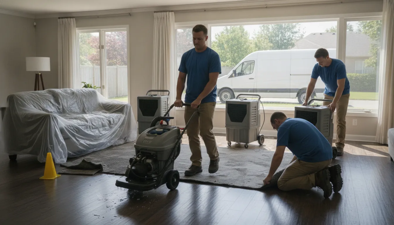 Trusted Emergency Water Extraction for Morrow Homes & Businesses