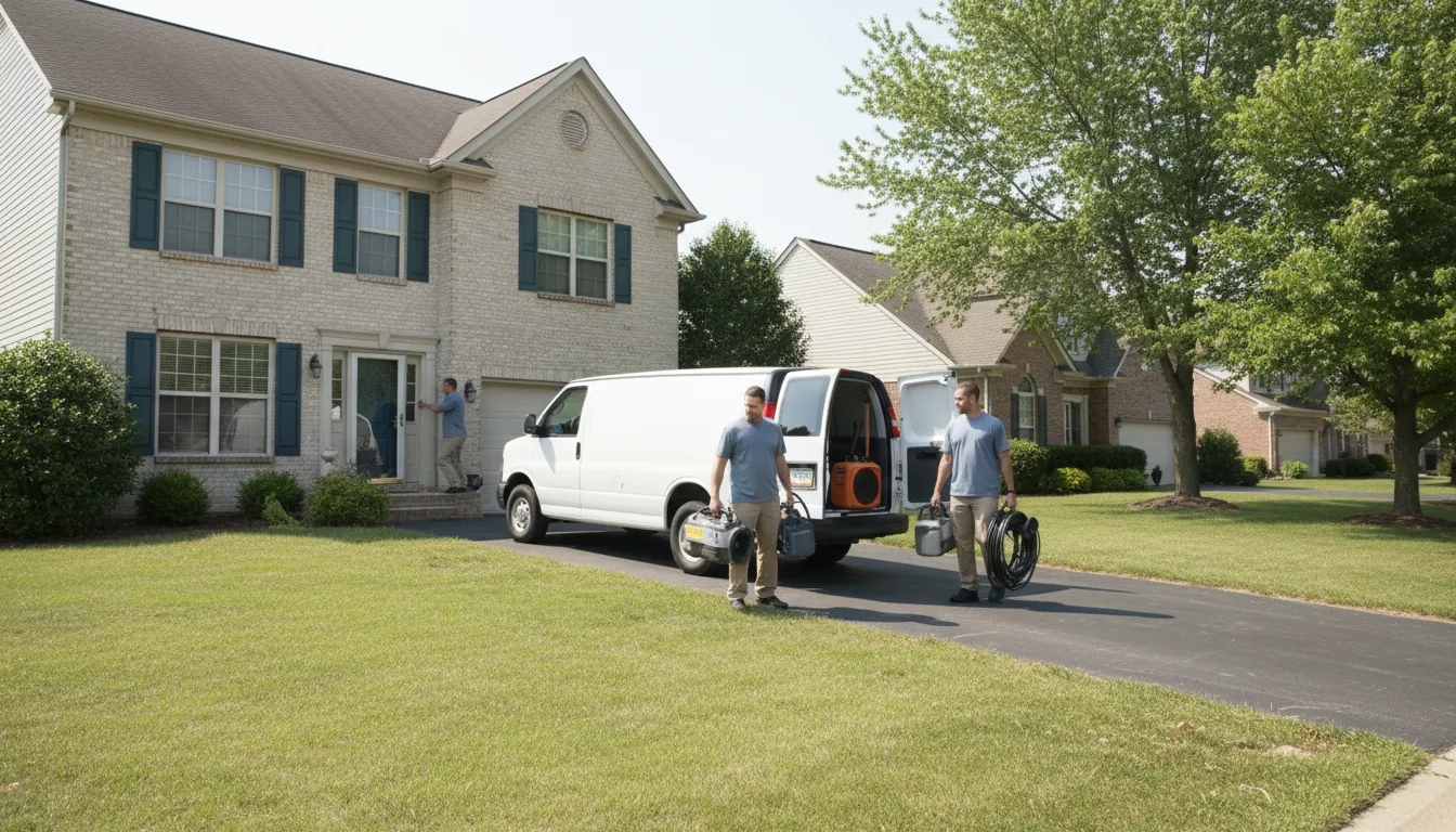 Emergency Water Extraction in Morrow, Ohio